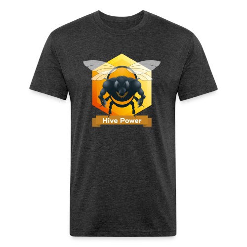 Hive Power - Men’s Fitted Poly/Cotton T-Shirt