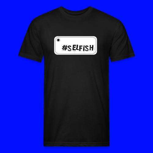 Selfie selfish - Unisex Poly/Cotton T-Shirt