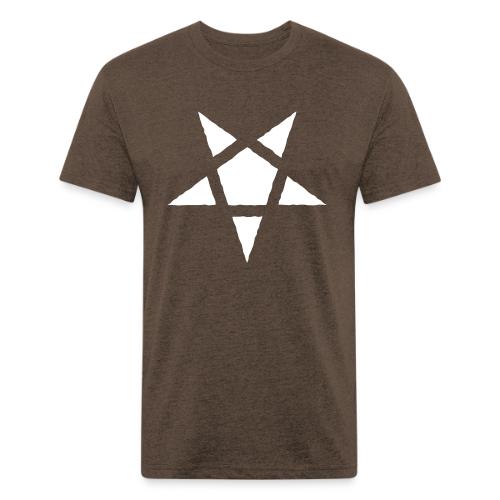Rugged Pentagram - Unisex Poly/Cotton T-Shirt