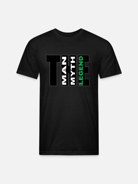 THE MML GRN - Unisex Poly/Cotton T-Shirt - black
