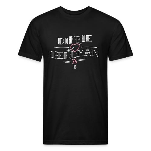Diffie Loves Hellman - Unisex Poly/Cotton T-Shirt