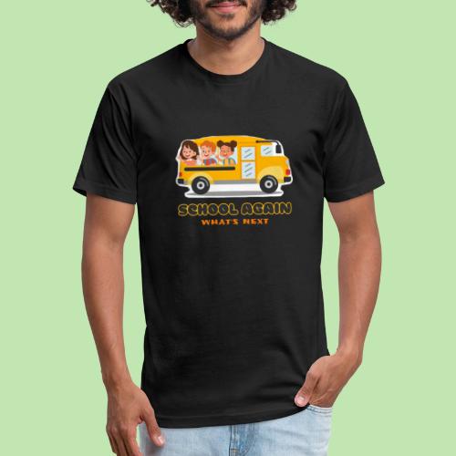 first day of school outfit- school again - Unisex Poly/Cotton T-Shirt