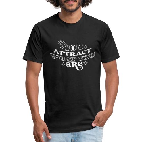 Law of Attraction Typography Manifest Quote - Unisex Poly/Cotton T-Shirt