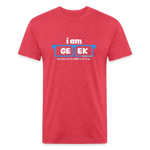 iamGEEK LOGO - Unisex Poly/Cotton T-Shirt