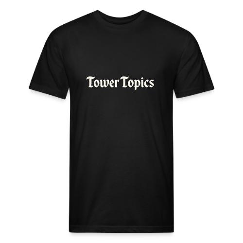Tower Topics Script Logo - Unisex Poly/Cotton T-Shirt