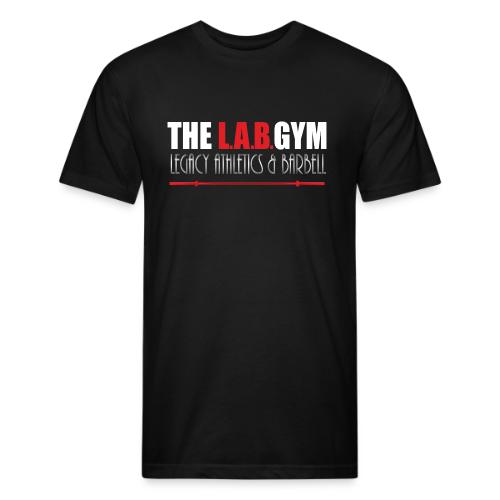 L A B Logo Standard Shirt Front - Unisex Poly/Cotton T-Shirt