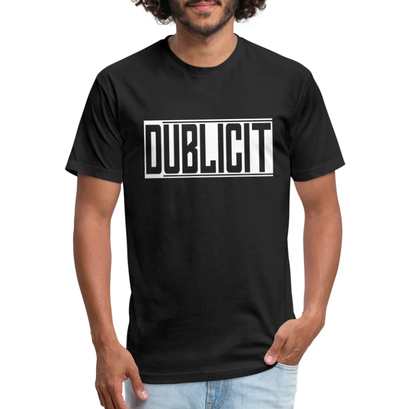 Dublicit - Men’s Fitted Poly/Cotton T-Shirt