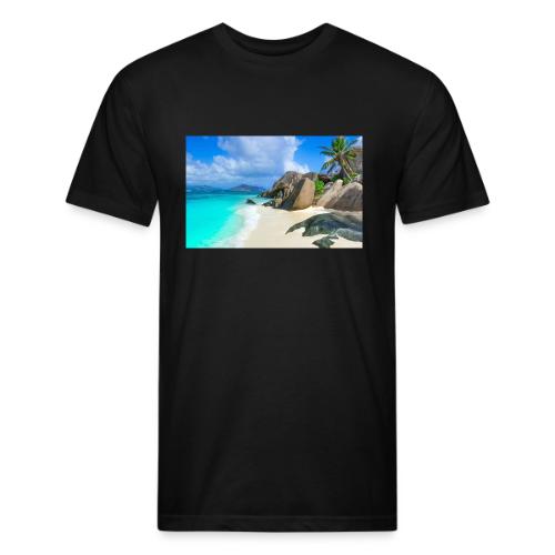 plage - Unisex Poly/Cotton T-Shirt