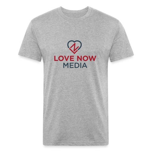 Love Now™ Media - Fitted Cotton/Poly T-Shirt by Next Level