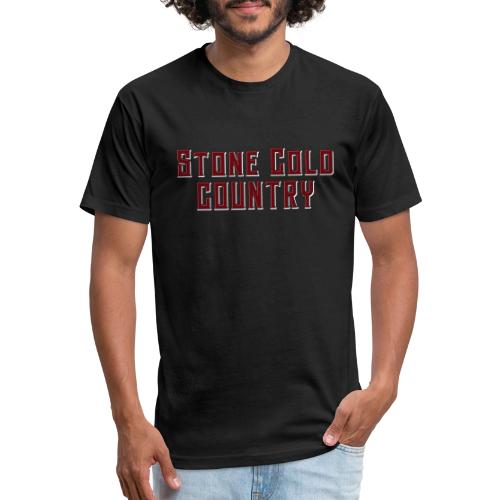 Stone Cold Country Band - Logo Without Initials - Unisex Poly/Cotton T-Shirt