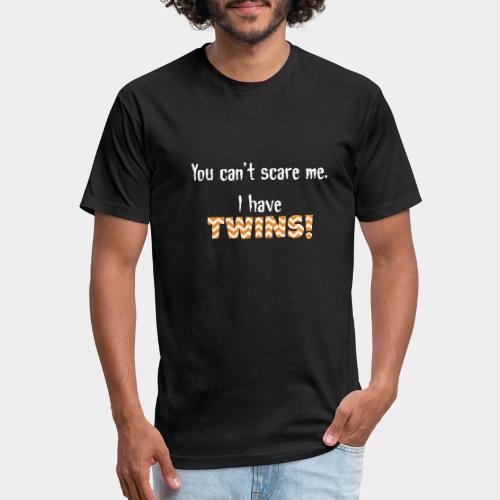 Cant Scare Me Twins - Unisex Poly/Cotton T-Shirt