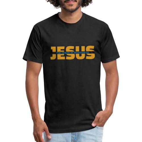 Jesus The Healer of Brokenness – Christian Faith - Unisex Poly/Cotton T-Shirt