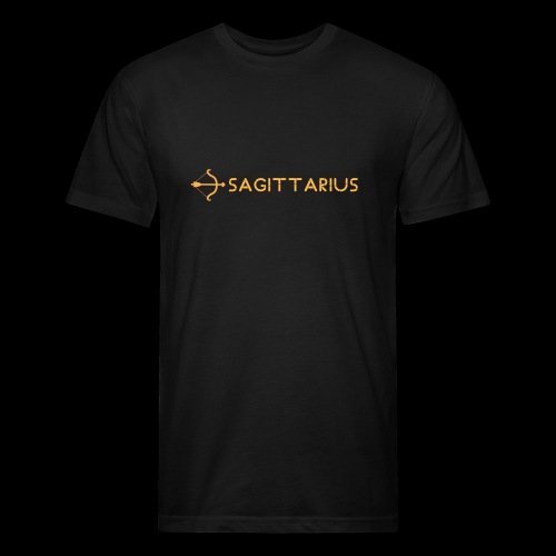 Sagittarius - Fitted Cotton/Poly T-Shirt by Next Level