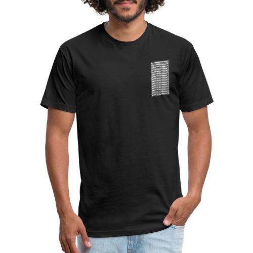 Self Title 2020 - Men’s Fitted Poly/Cotton T-Shirt