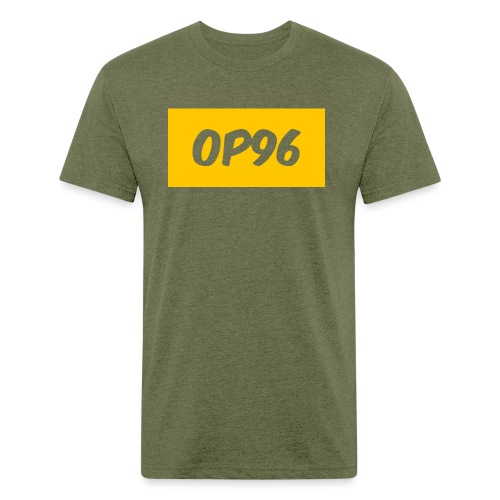 OP96FirstLogo - Men’s Fitted Poly/Cotton T-Shirt