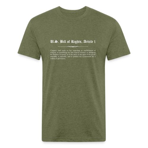 U.S. Bill of Rights - Article 1 - Unisex Poly/Cotton T-Shirt