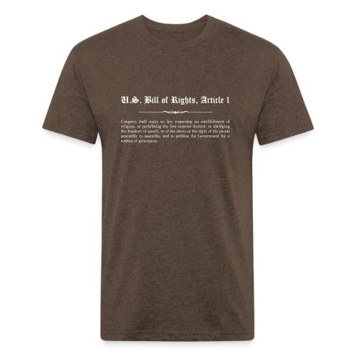 U.S. Bill of Rights - Article 1 - Unisex Poly/Cotton T-Shirt