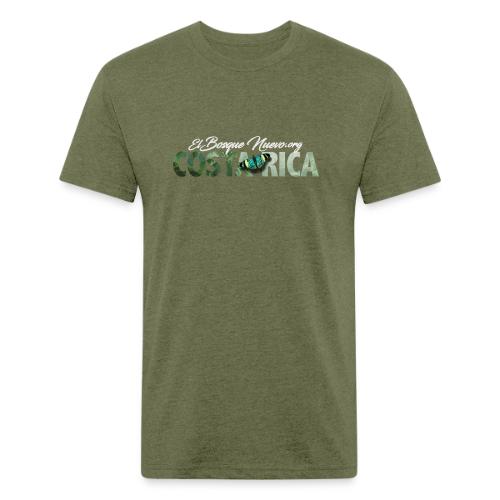 costa_rica_ebn_1 - Men’s Fitted Poly/Cotton T-Shirt