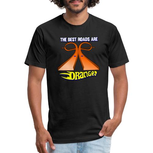 The Best Roads Are Orange! - Unisex Poly/Cotton T-Shirt