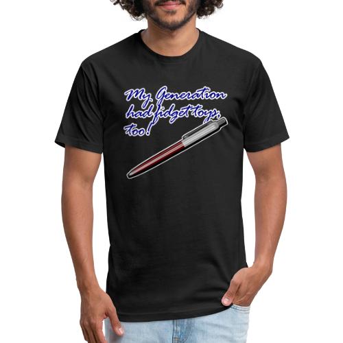 My generation had fidget toys, too! - Unisex Poly/Cotton T-Shirt