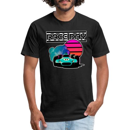 Race Day - Unisex Poly/Cotton T-Shirt