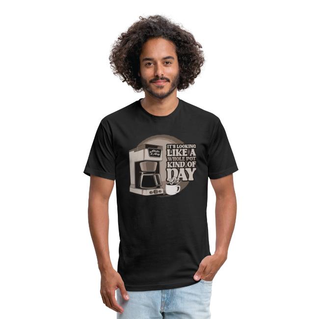 Retro Drip Coffee Maker Technical Drawing Shirt