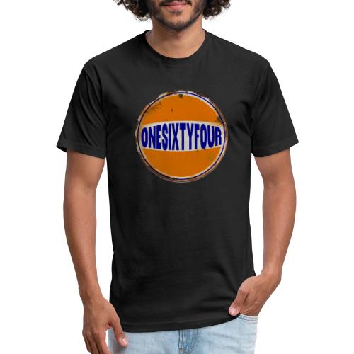 One Sixty Four --vintage auto inspired orange - Unisex Poly/Cotton T-Shirt
