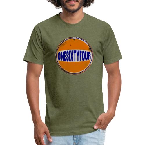 One Sixty Four --vintage auto inspired orange - Unisex Poly/Cotton T-Shirt