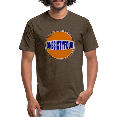 One Sixty Four --vintage auto inspired orange - Unisex Poly/Cotton T-Shirt