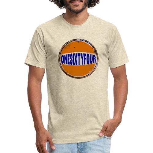 One Sixty Four --vintage auto inspired orange - Unisex Poly/Cotton T-Shirt