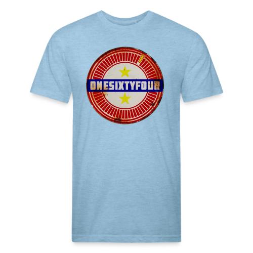 One Sixty Four -- vintage inspired design - Unisex Poly/Cotton T-Shirt