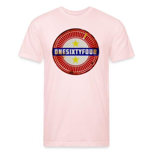 One Sixty Four -- vintage inspired design - Unisex Poly/Cotton T-Shirt
