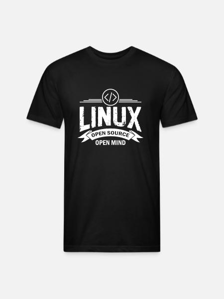Coding Linux saying Programmer gift - Unisex Poly/Cotton T-Shirt - black