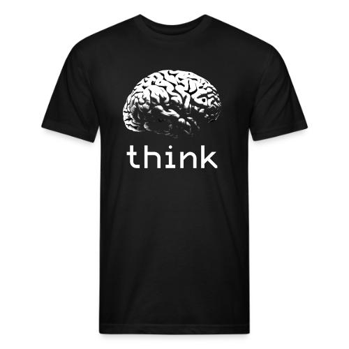 Think - Unisex Poly/Cotton T-Shirt