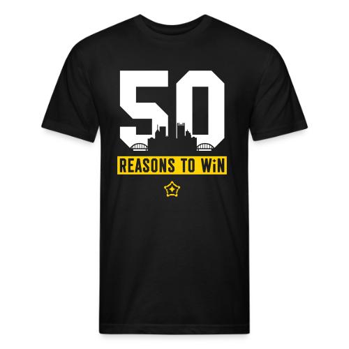 50reasons - Men’s Fitted Poly/Cotton T-Shirt