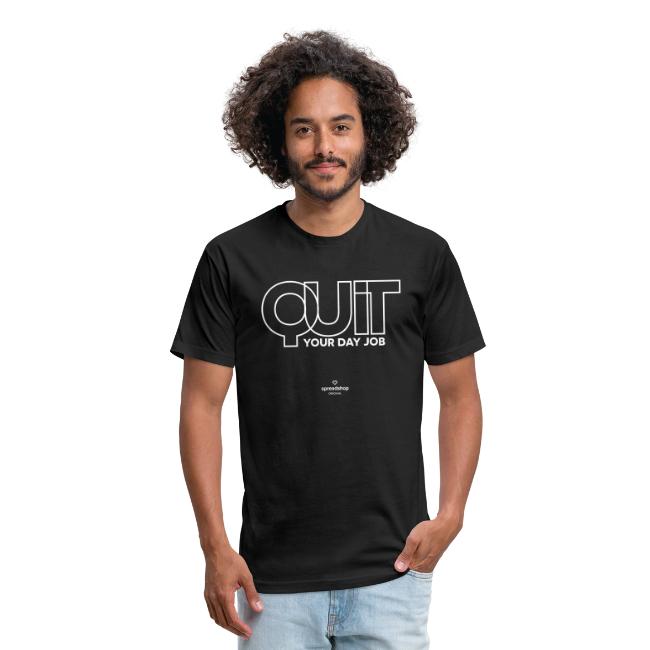 Quit in white