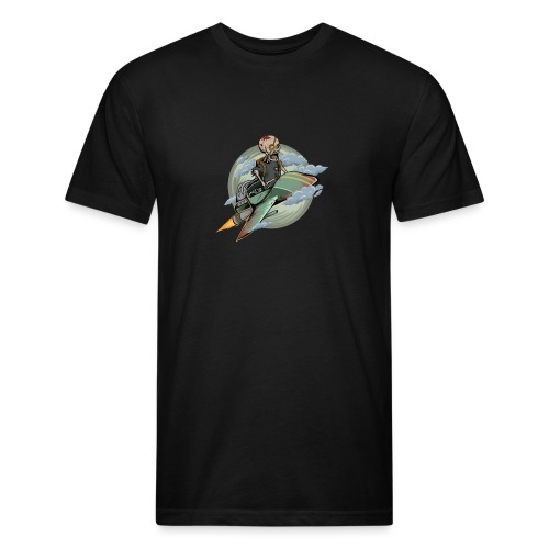 d9 - Men’s Fitted Poly/Cotton T-Shirt