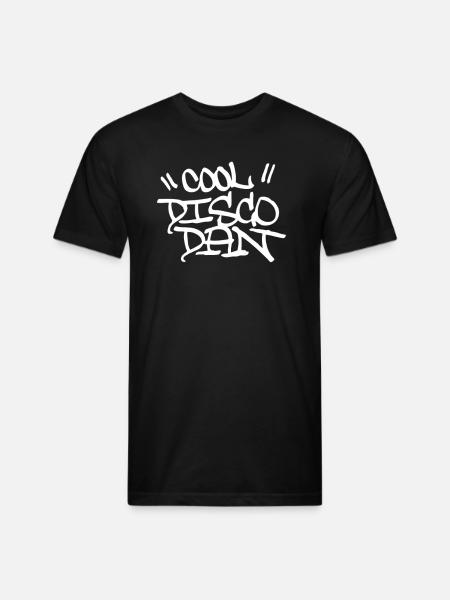 Cool Disco Dan - Unisex Poly/Cotton T-Shirt - black