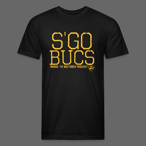 S'GO BUCS - Men’s Fitted Poly/Cotton T-Shirt