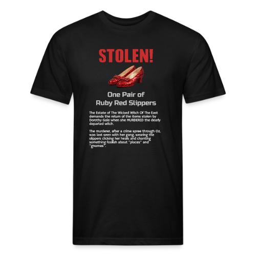STOLEN! Ruby Red Slippers - Unisex Poly/Cotton T-Shirt