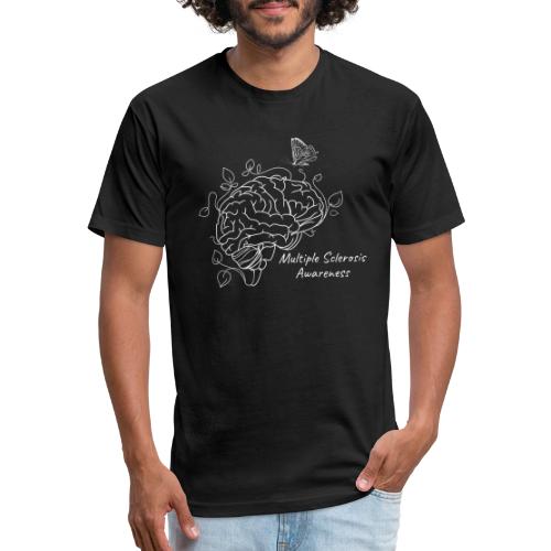 Growing Through MS - Multiple Sclerosis Awareness - Unisex Poly/Cotton T-Shirt