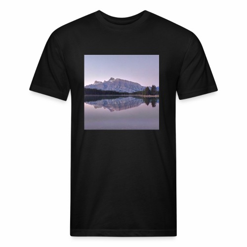 Rockies with sleeves - Men’s Fitted Poly/Cotton T-Shirt