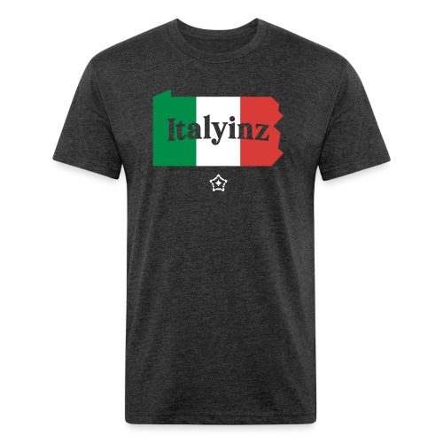 Italyinz_ - Men’s Fitted Poly/Cotton T-Shirt