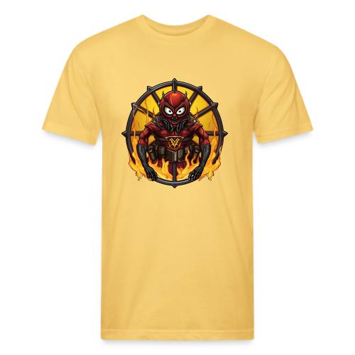 Firefighter spider - Unisex Poly/Cotton T-Shirt