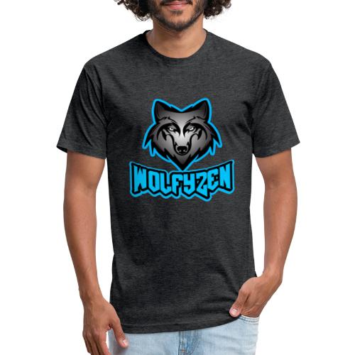 Wolfyzen - Men’s Fitted Poly/Cotton T-Shirt
