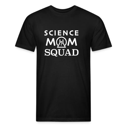 Science Mom Squad White - Unisex Poly/Cotton T-Shirt