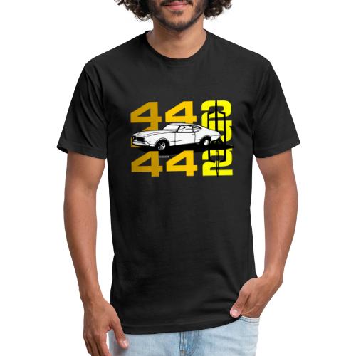 auto_oldsmobile_442_002a - Unisex Poly/Cotton T-Shirt