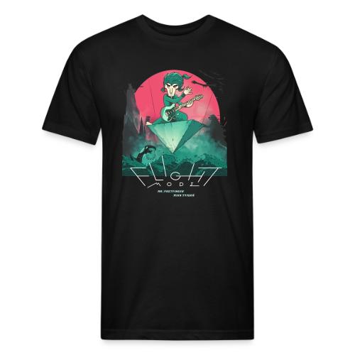 Mr. Fastfinger Flight Mode - Unisex Poly/Cotton T-Shirt