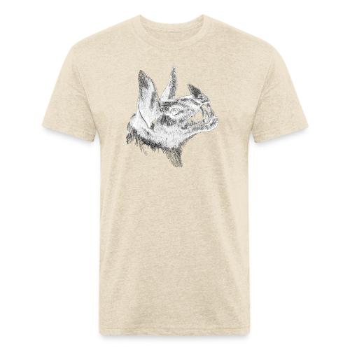 Bat Head - Unisex Poly/Cotton T-Shirt