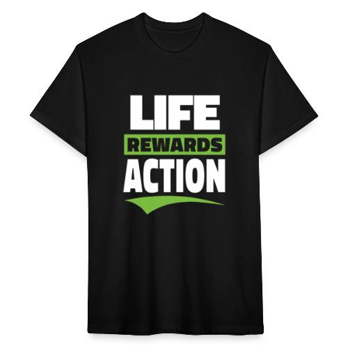 Life Rewards Action - Fitted Cotton/Poly T-Shirt by Next Level